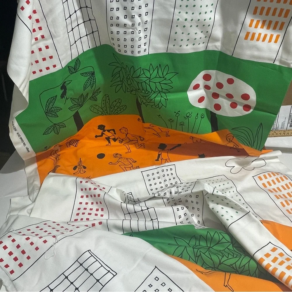 Ikea fabric ÖNSKEDRÖM by design Olle Eksell
